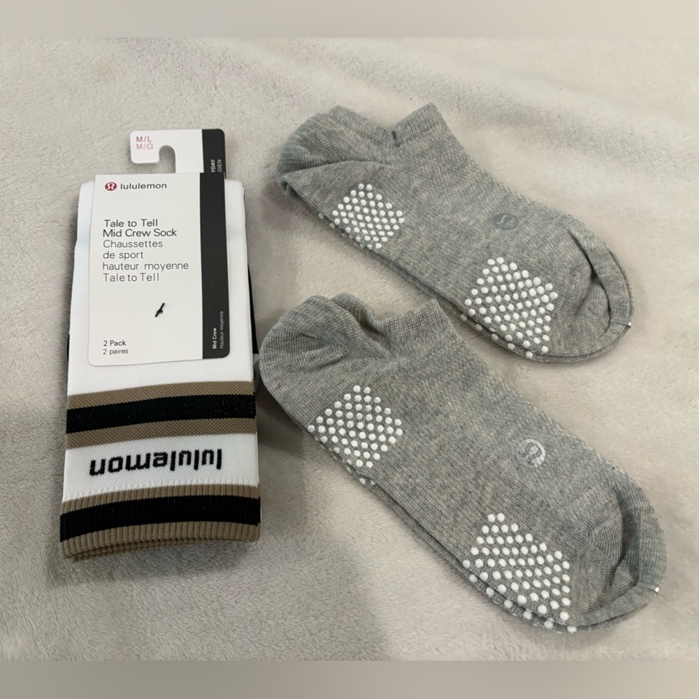 lululemon athletica Crew and Ankle socks